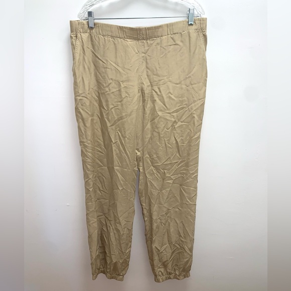 Michael Kors Women's 100% Silk Jogger Pants Size 12 - Picture 1 of 4